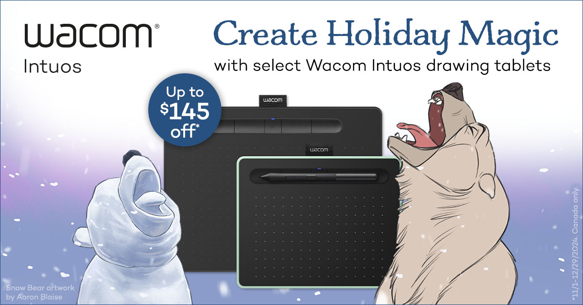 Wacom Holiday Promo Intuos